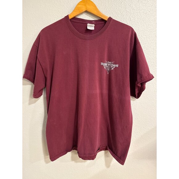 The Doobie Brothers Rockin Down The Highway Burgundy Graphic T-Shirt XL - Picture 6 of 7